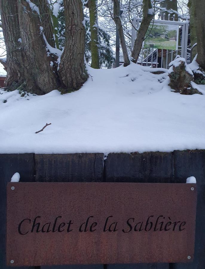 Chalet De La Sabliere Amougies Exterior foto